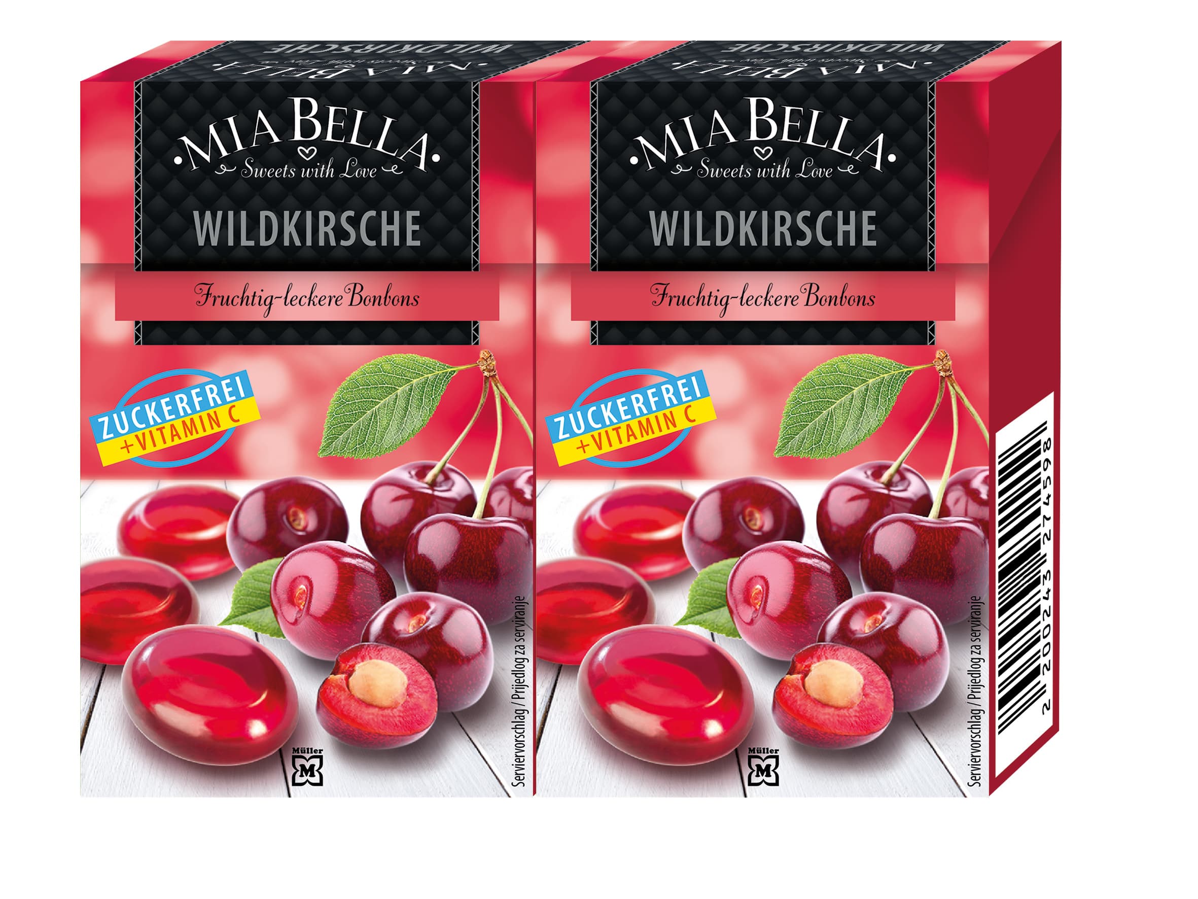 Produktbild MIA BELLA Bonbons Wildkirsche 2 von 2