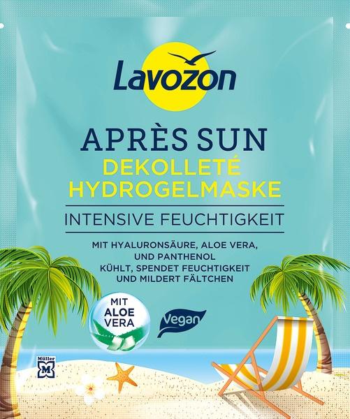 LAVOZON Après Sun Dekolleté Hydrogel Maske