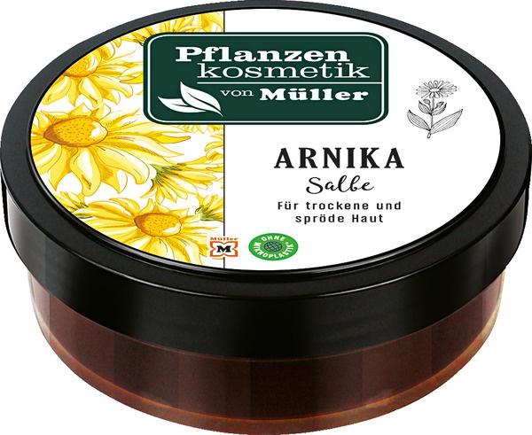 Pflanzenkosmetik von Müller Arnikasalbe