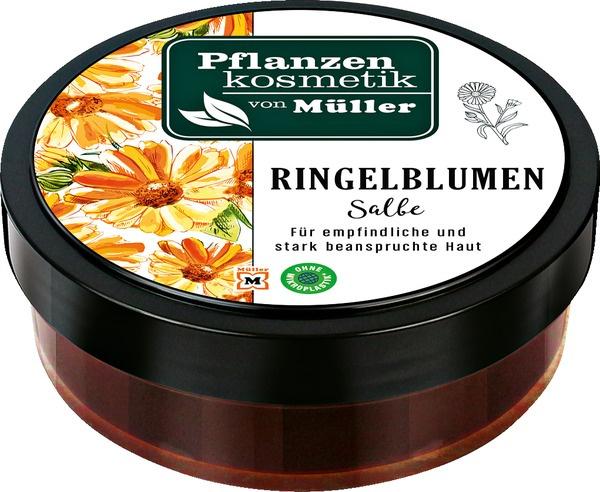 Pflanzenkosmetik von Müller Ringelblumensalbe