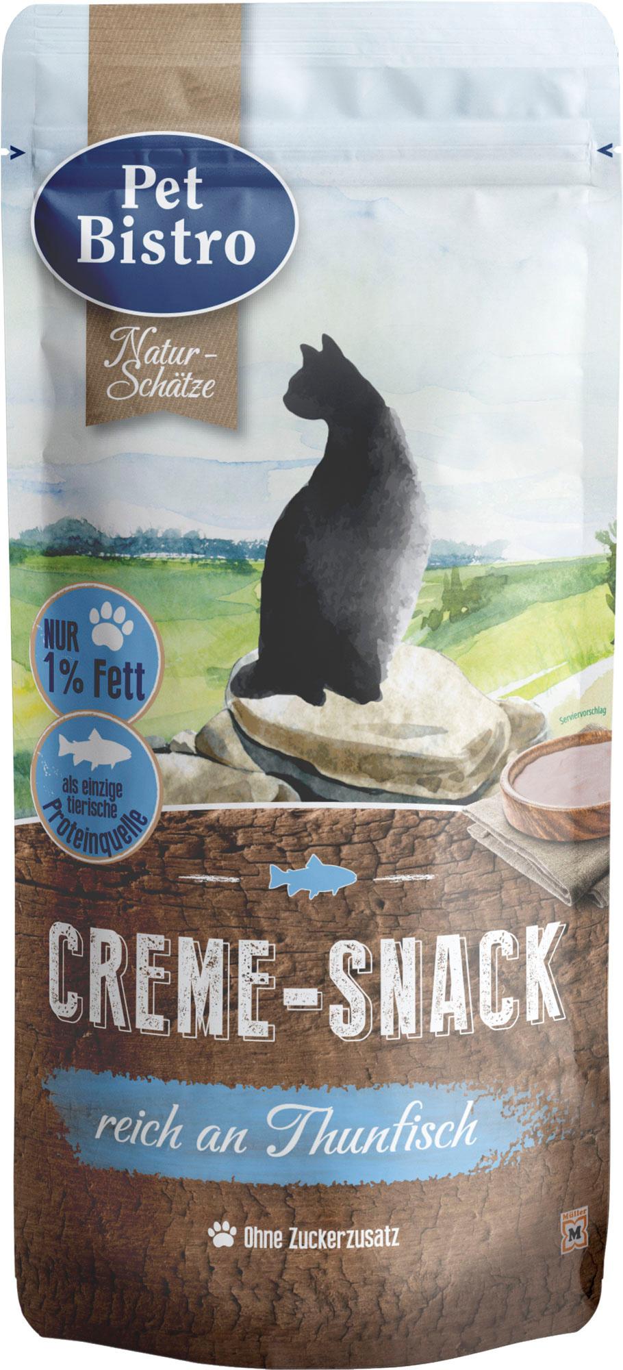 Pet Bistro Katzensnack kleine Köstlichkeit Schleck-Snack mit Thunfisch
