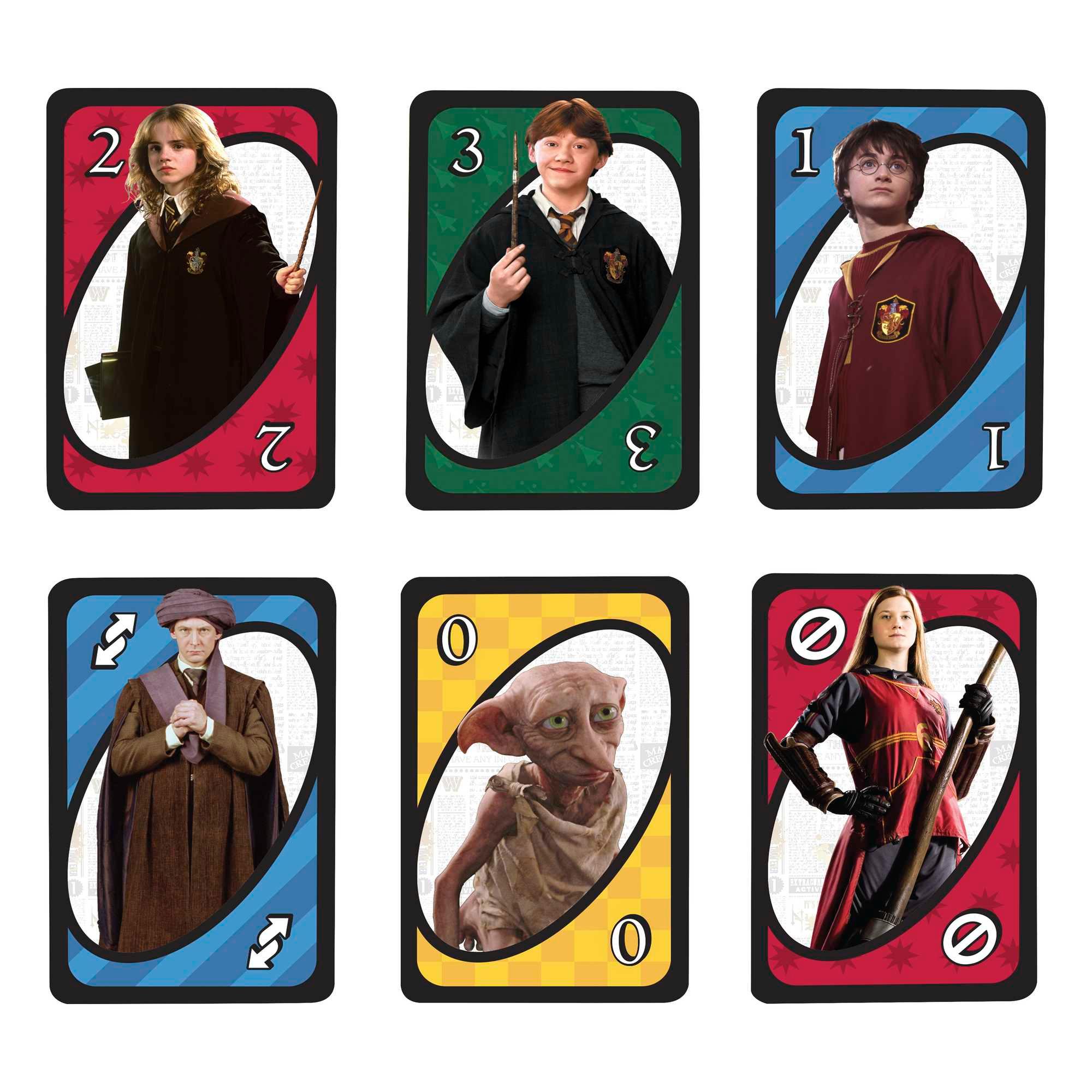Produktbild Mattel Games UNO Harry Potter, Kartenspiel, Kinderspiel, Gesellschaftsspiel 4 von 6