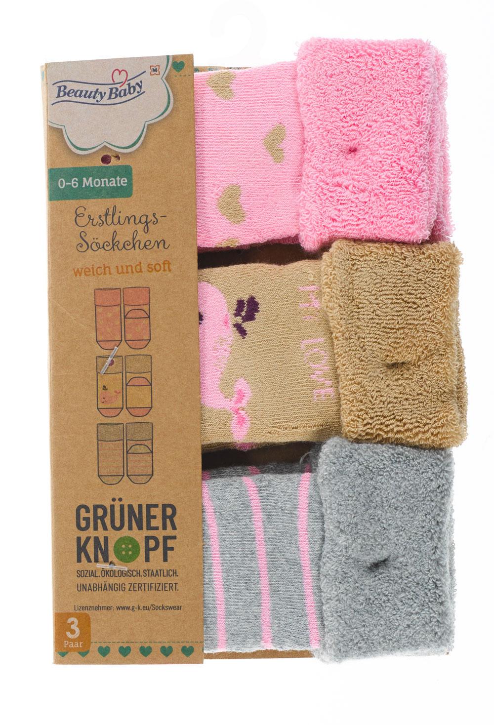 Beauty Baby Erstlingssöckchen Girl 0-6 Monate