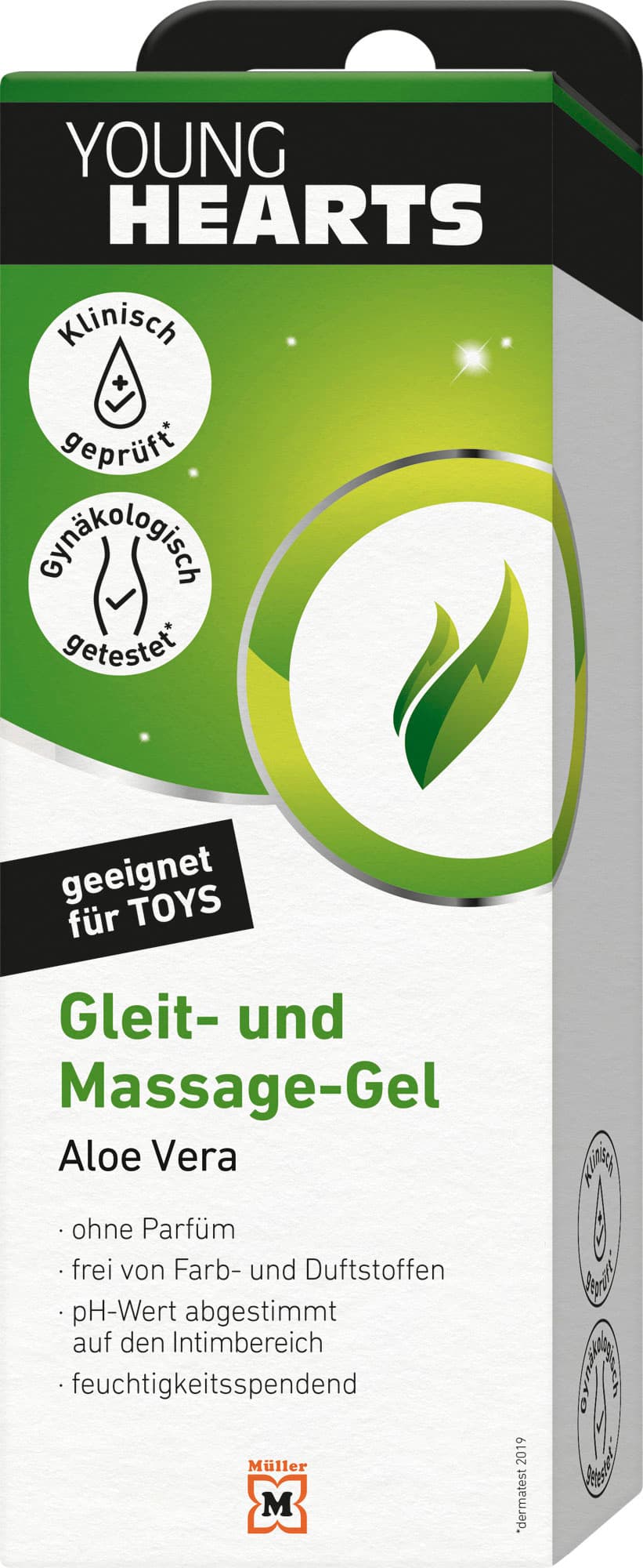 YOUNG HEARTS Gleitgel Aloe Vera