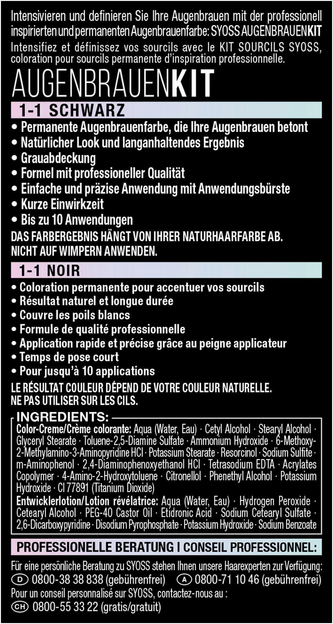 Produktbild syoss Augenbrauen Kit 2 von 20