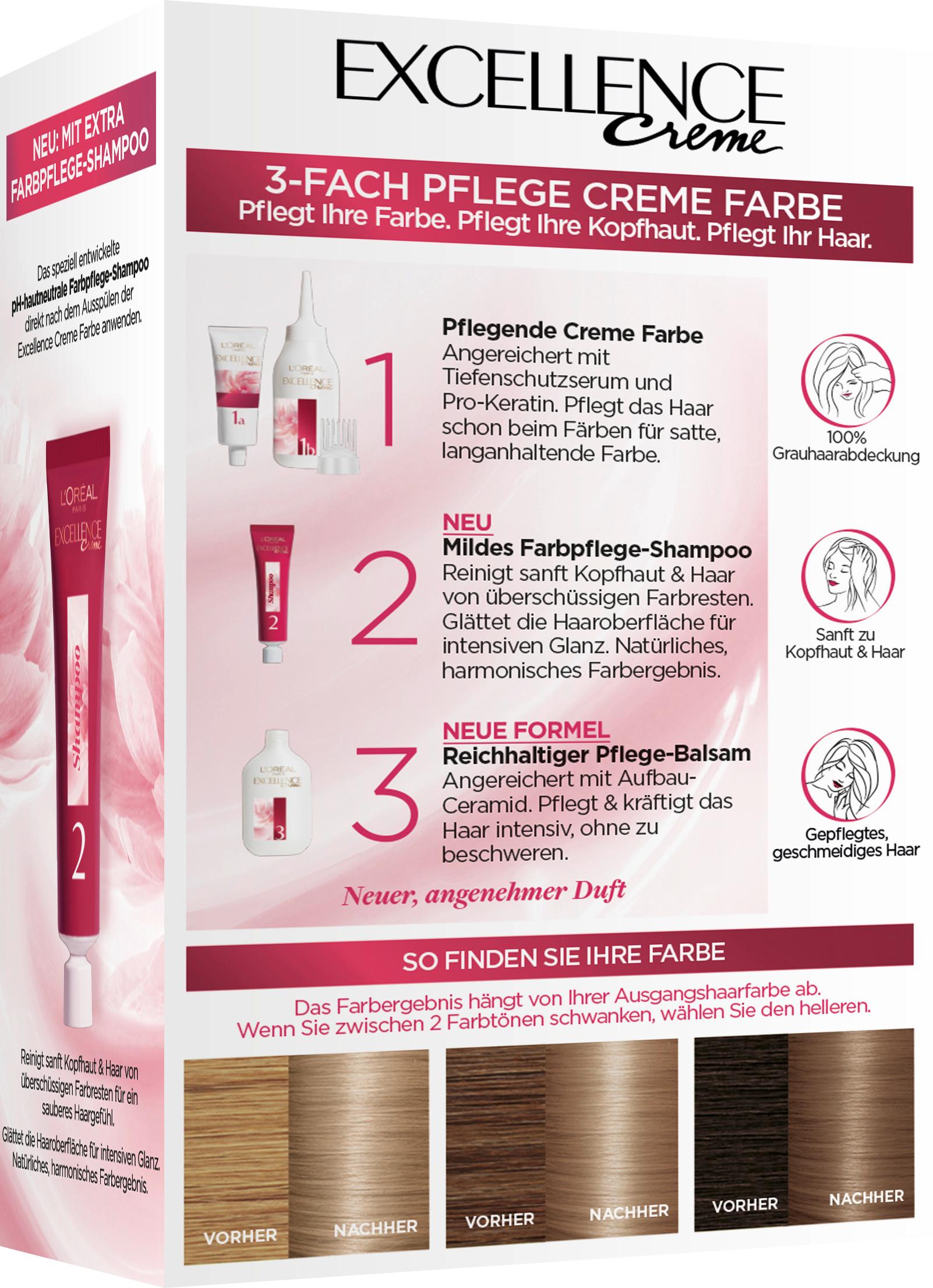 Produktbild L'Oréal Excellence Creme Coloration 2 von 3