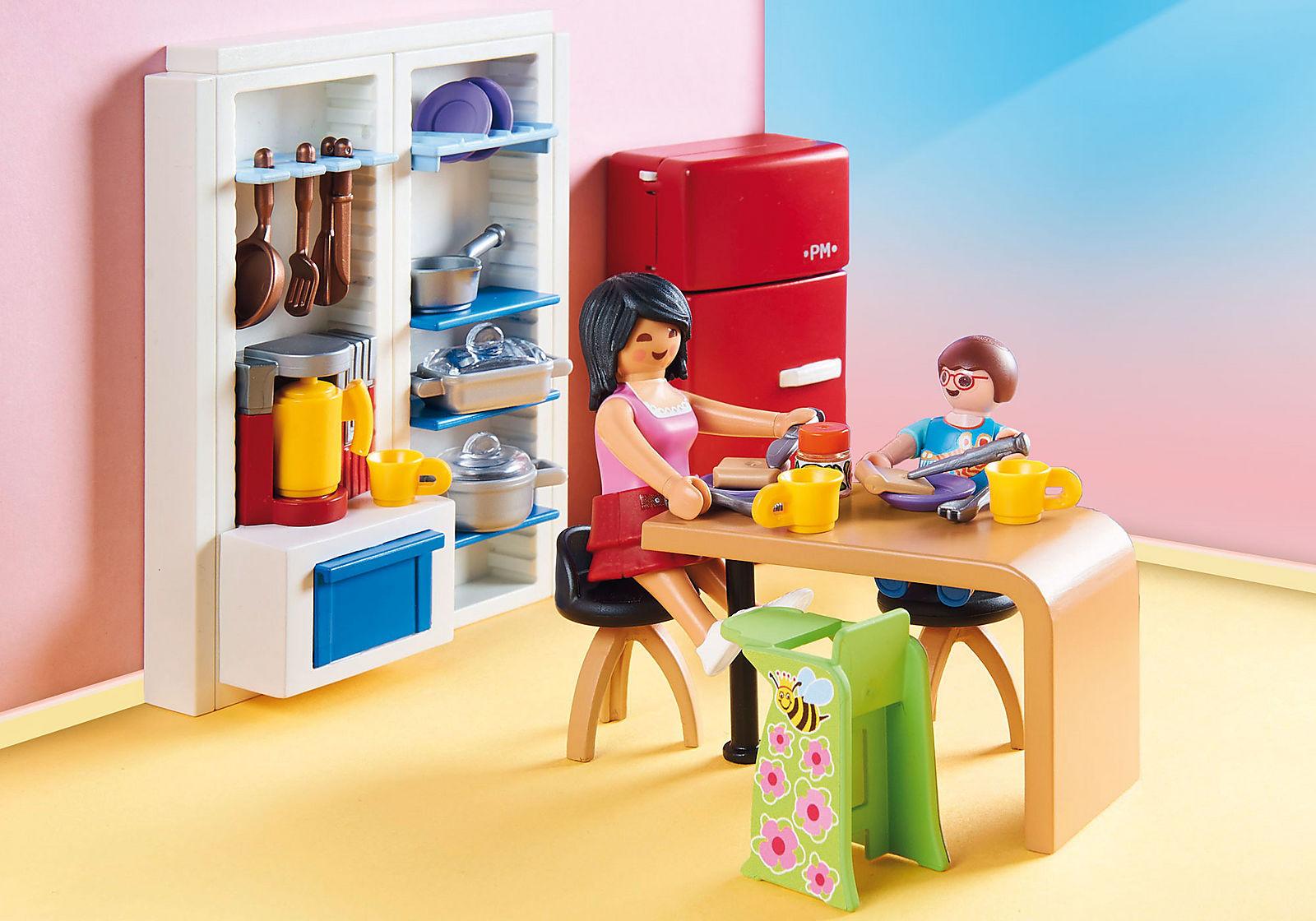 Produktbild PLAYMOBIL 70206 - Dollhouse - Familienküche 4 von 5