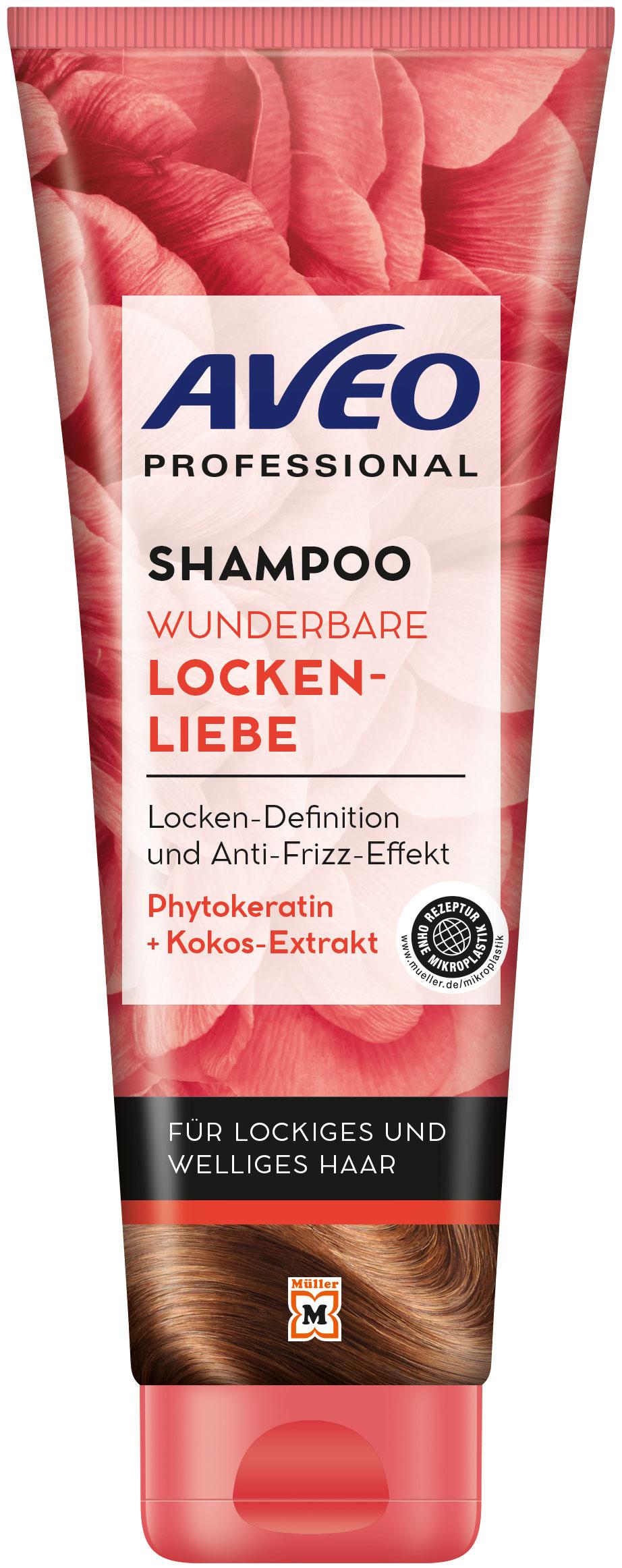 AVEO Professional Shampoo Wunderbare Lockenliebe