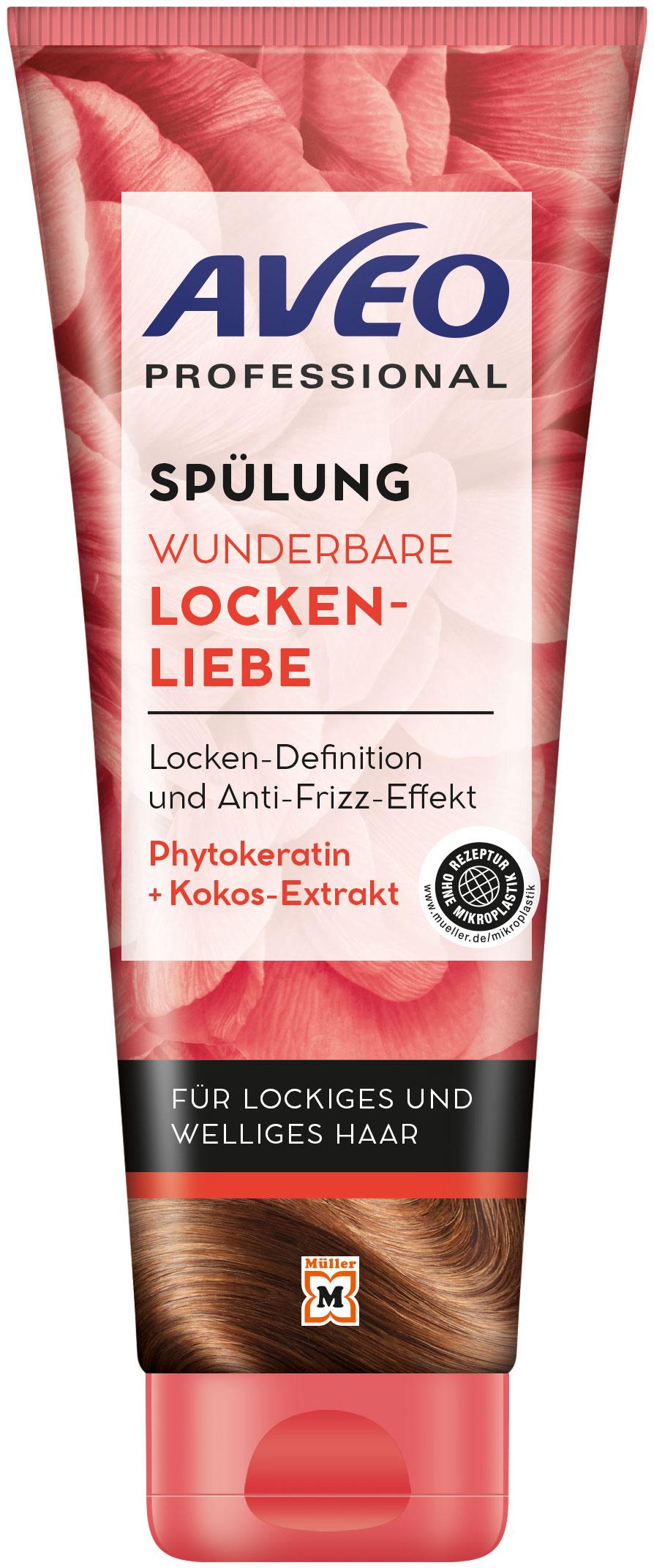 AVEO Professional Spülung Wunderbare Lockenliebe