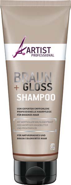 ARTIST Professional Shampoo Braun+Gloss