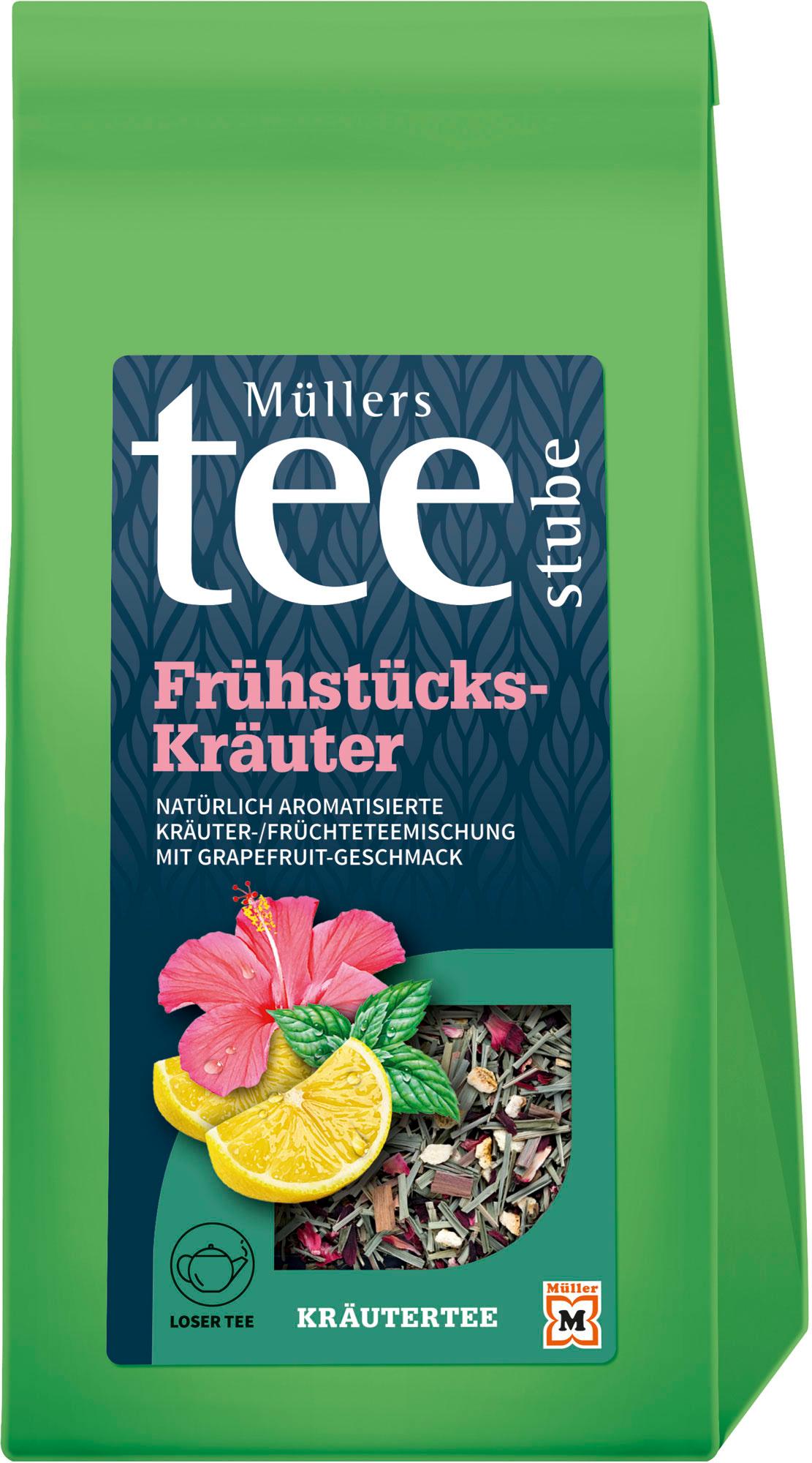 Müllers Teestube Kräutertee Lose Frühstückskräuter