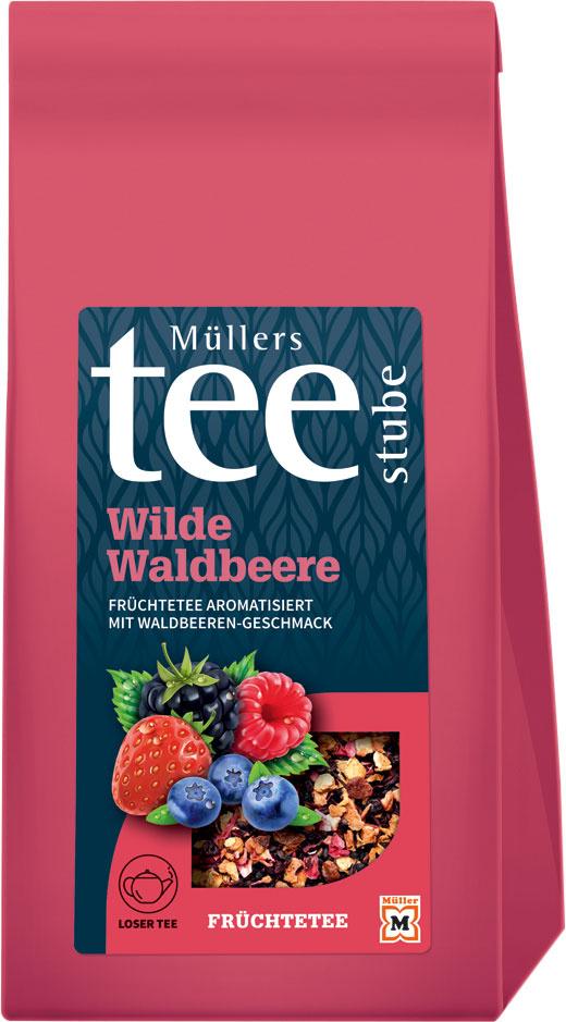 Müllers Teestube Früchtetee Lose Wilde Waldbeere