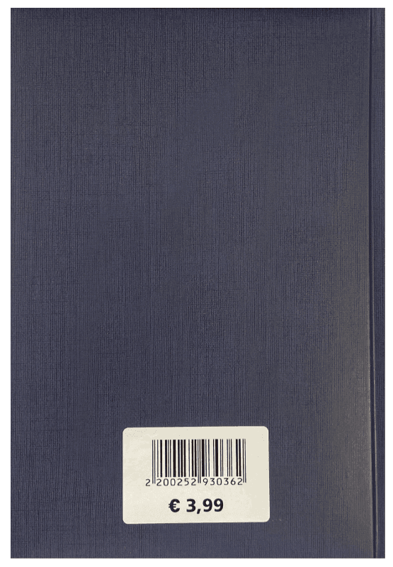 KALENDER-BUCH 2027 A5 Capys  Blau Metallic 1 Tag 1 Seite