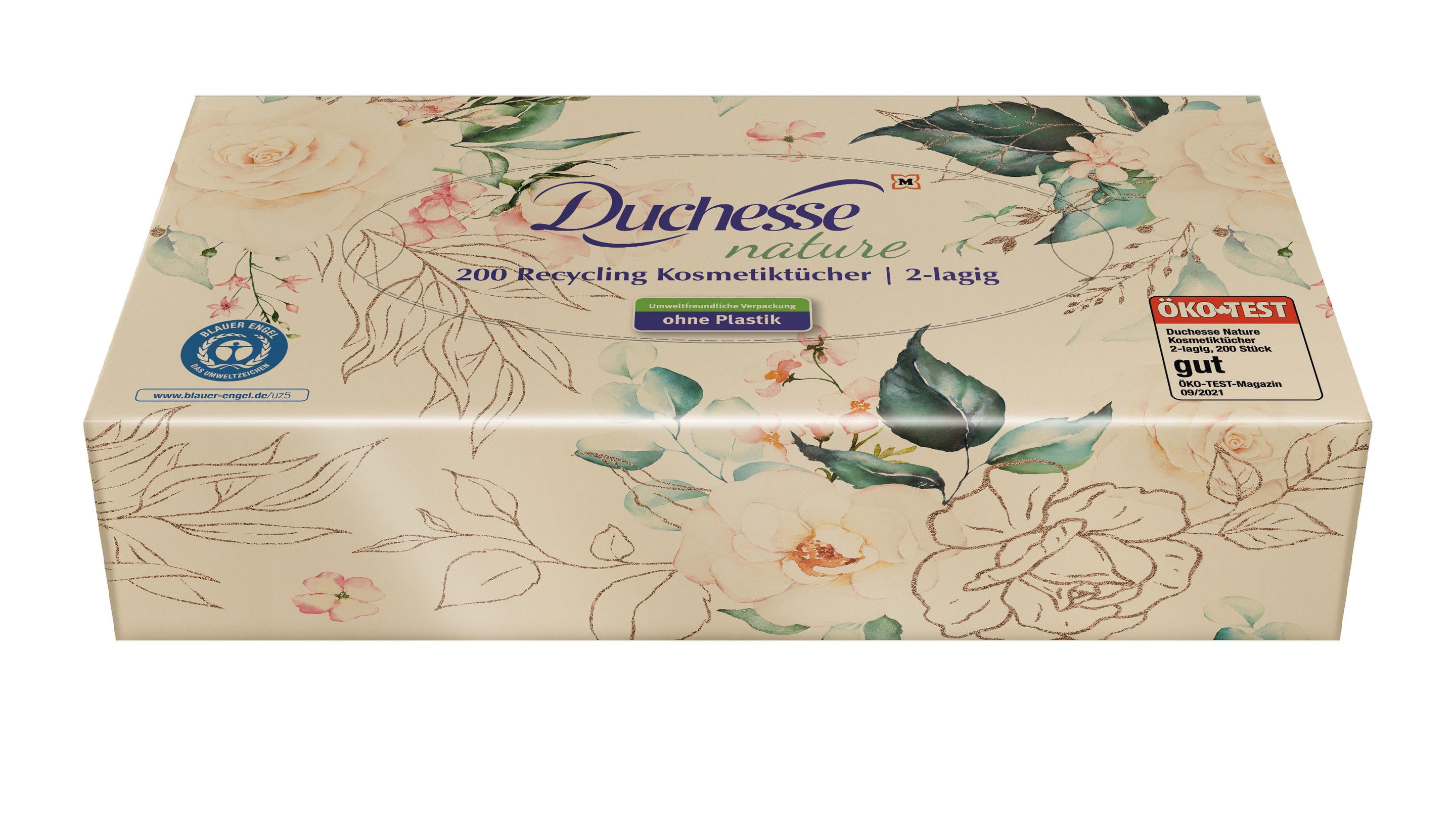 Duchesse nature Recycling Kosmetiktücher 2-Lagig