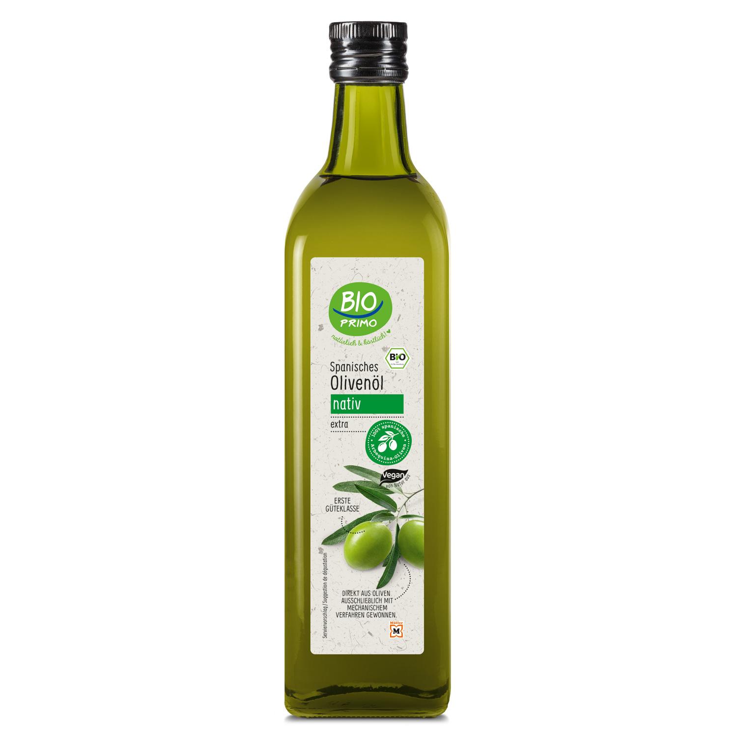 BIO PRIMO Bio Spanisches Olivenöl – nativ