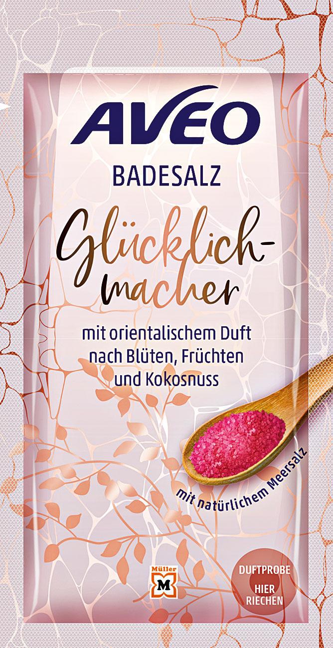 AVEO Badesalz Glücklichmacher