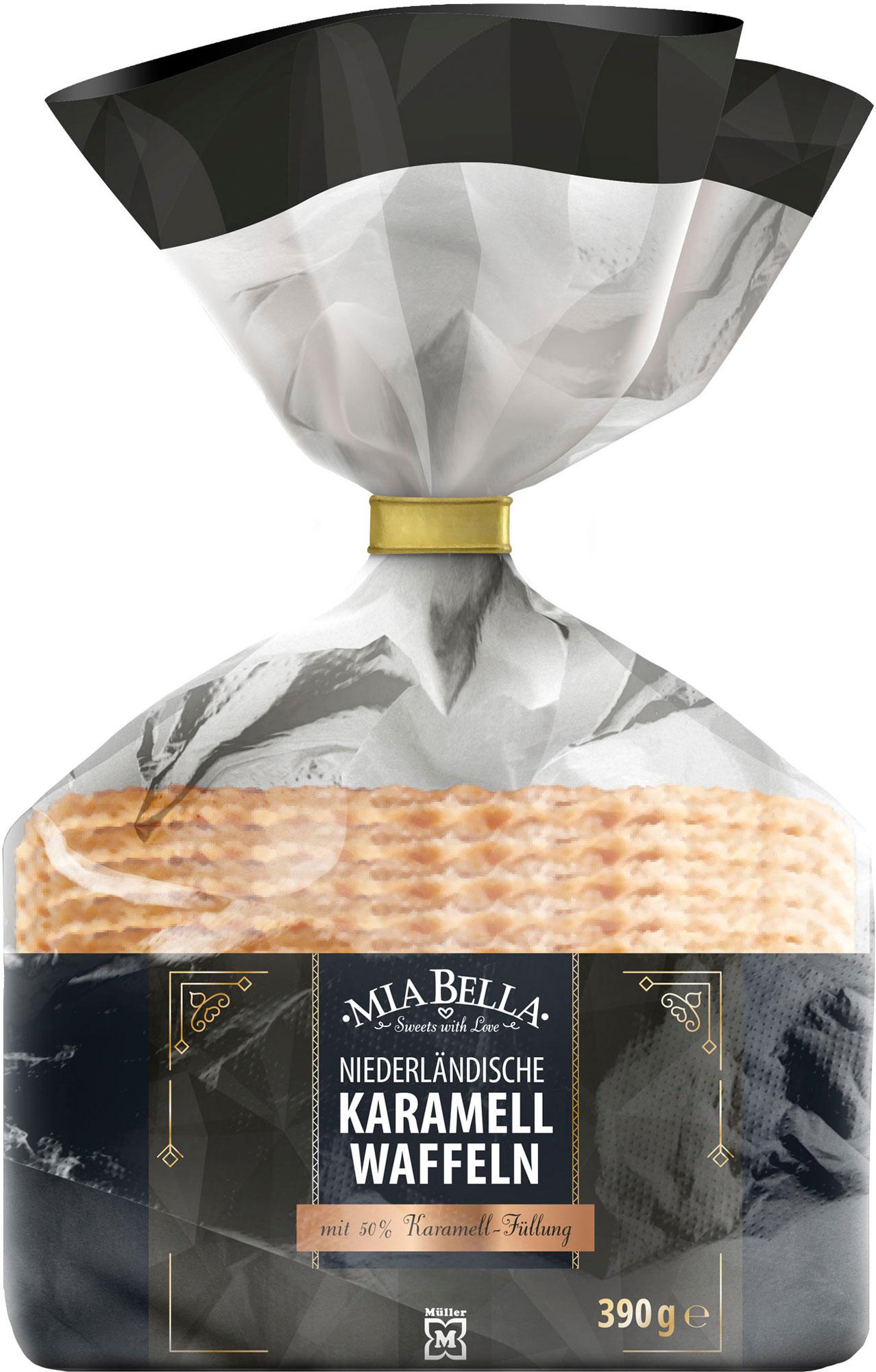 MIA BELLA Karamellwaffeln