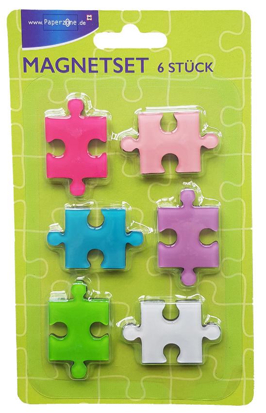 PAPERZONE Magnet-Set im Puzzle-Design