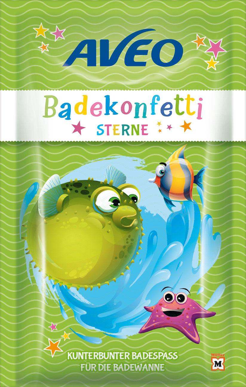 AVEO Kids Badekonfetti Sterne