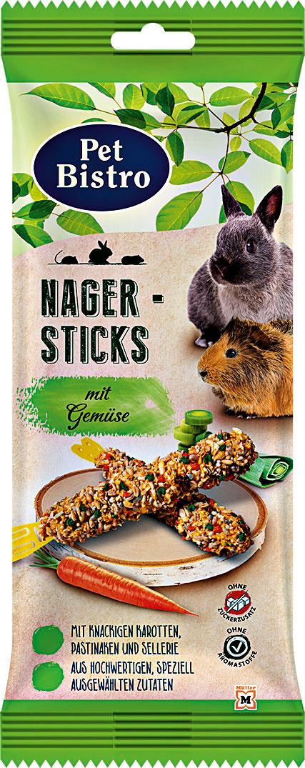 Pet Bistro Nager-Sticks mit Gemüse