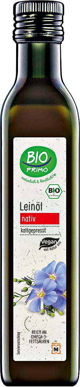 BIO PRIMO Bio Leinöl nativ kaltgepresst