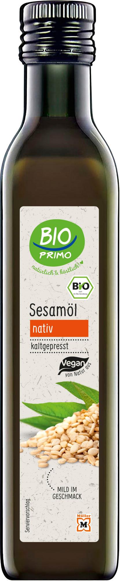 BIO PRIMO Bio Sesamöl nativ kaltgepresst