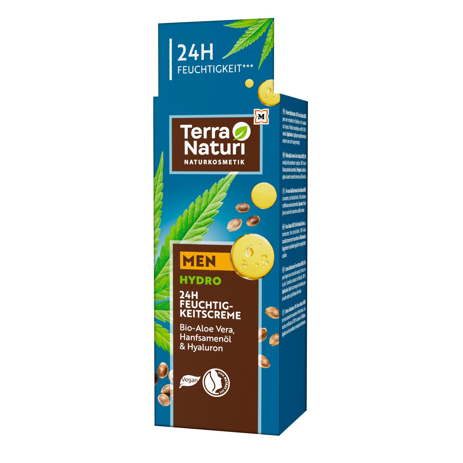 Terra Naturi MEN HYDRO 24H Feuchtigkeitscreme