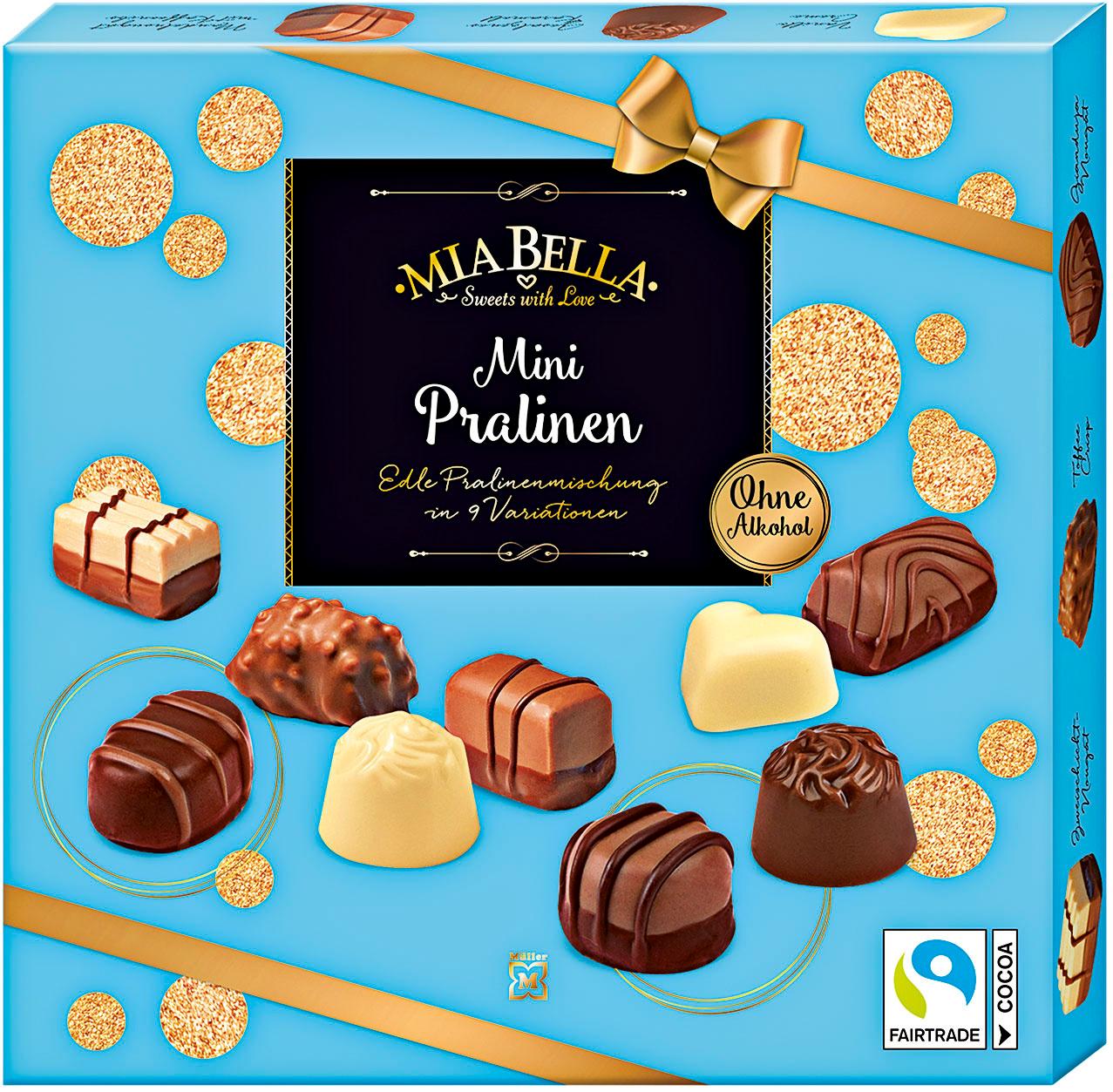 MIA BELLA Mini Pralinen ohne alkohol