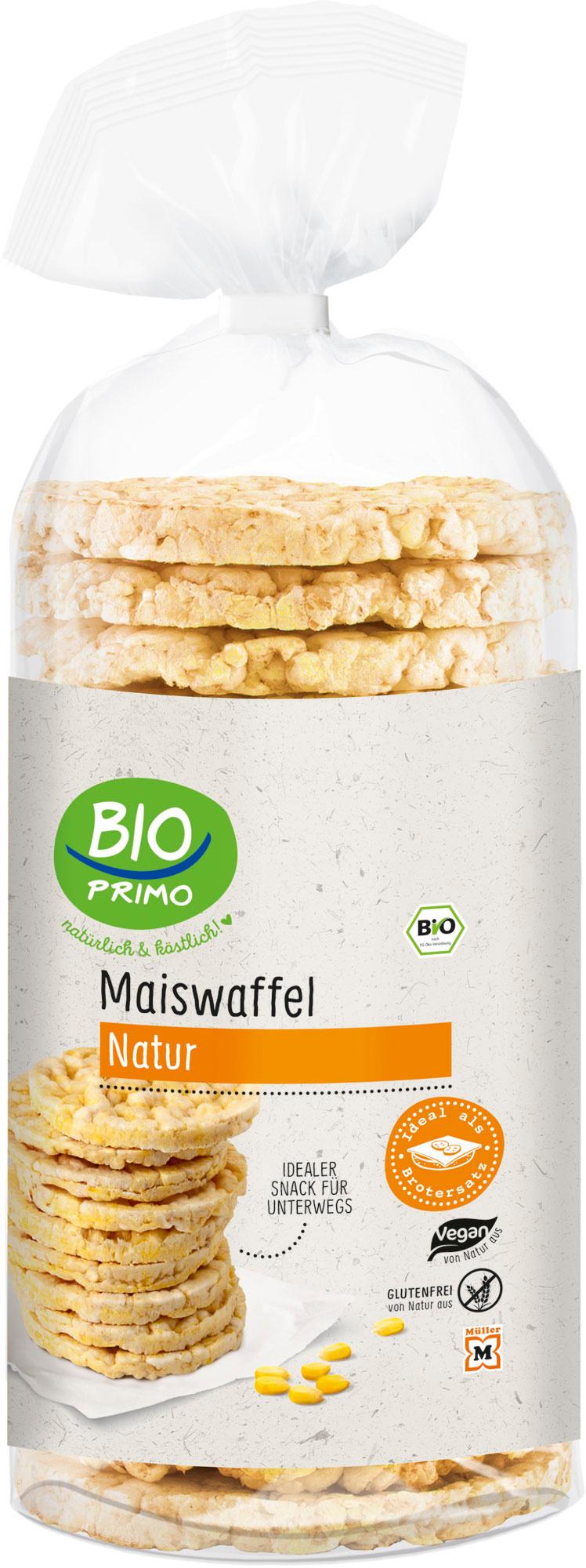 BIO PRIMO Bio Maiswaffeln ohne Salz