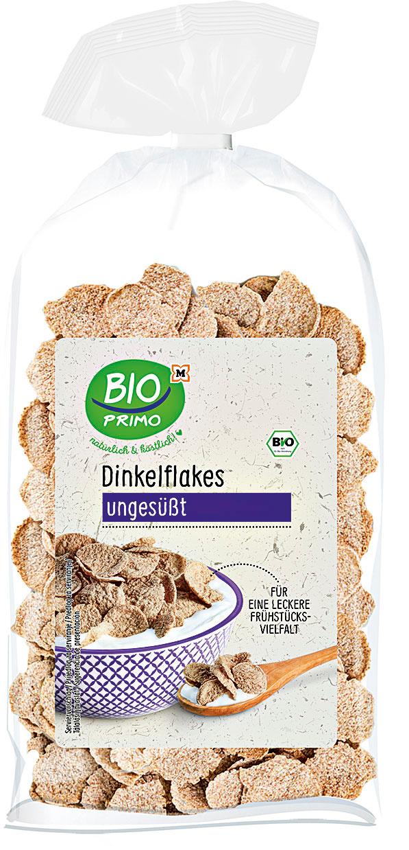 BIO PRIMO Bio Dinkelflakes ungesüßt