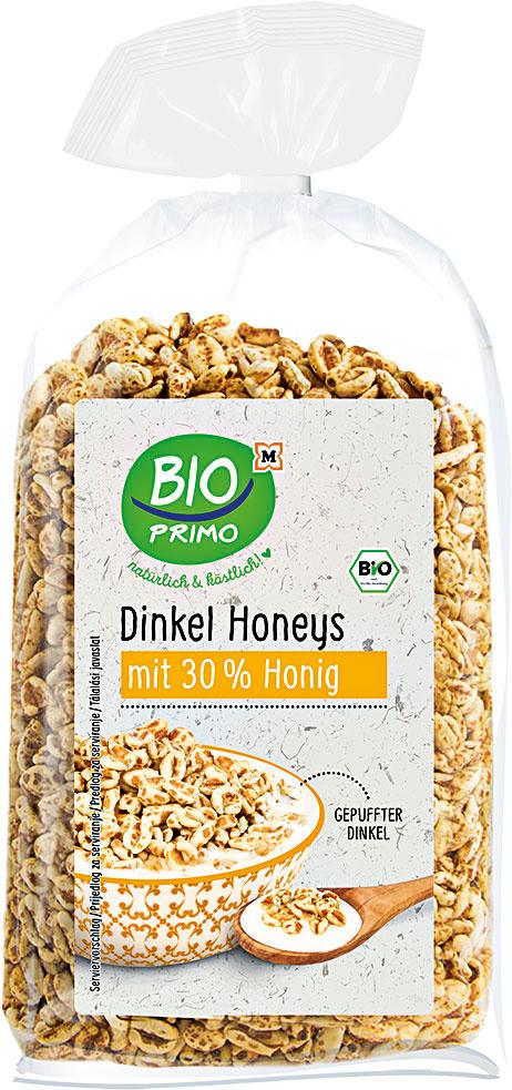 BIO PRIMO Bio Dinkel-Honeys