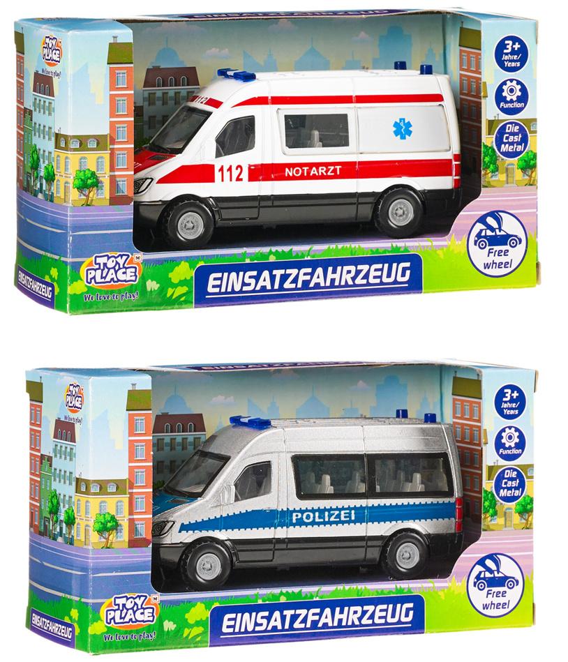 Müller - Toy Place - Einsatzfahrzeug, 2-fach sortiert, 1 Stück