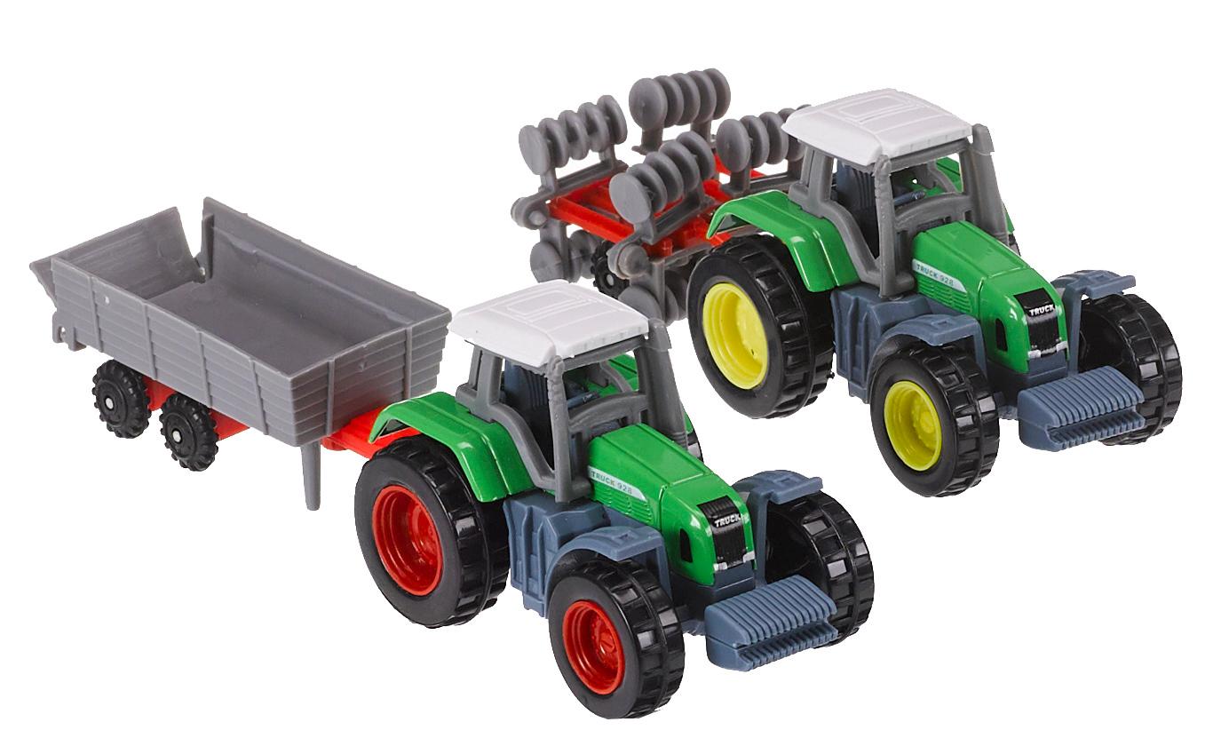 Produktbild Müller - Toy Place - Traktor mit Anhänger 2er Set, 4-fach sortiert, 1 Stück 3 von 3