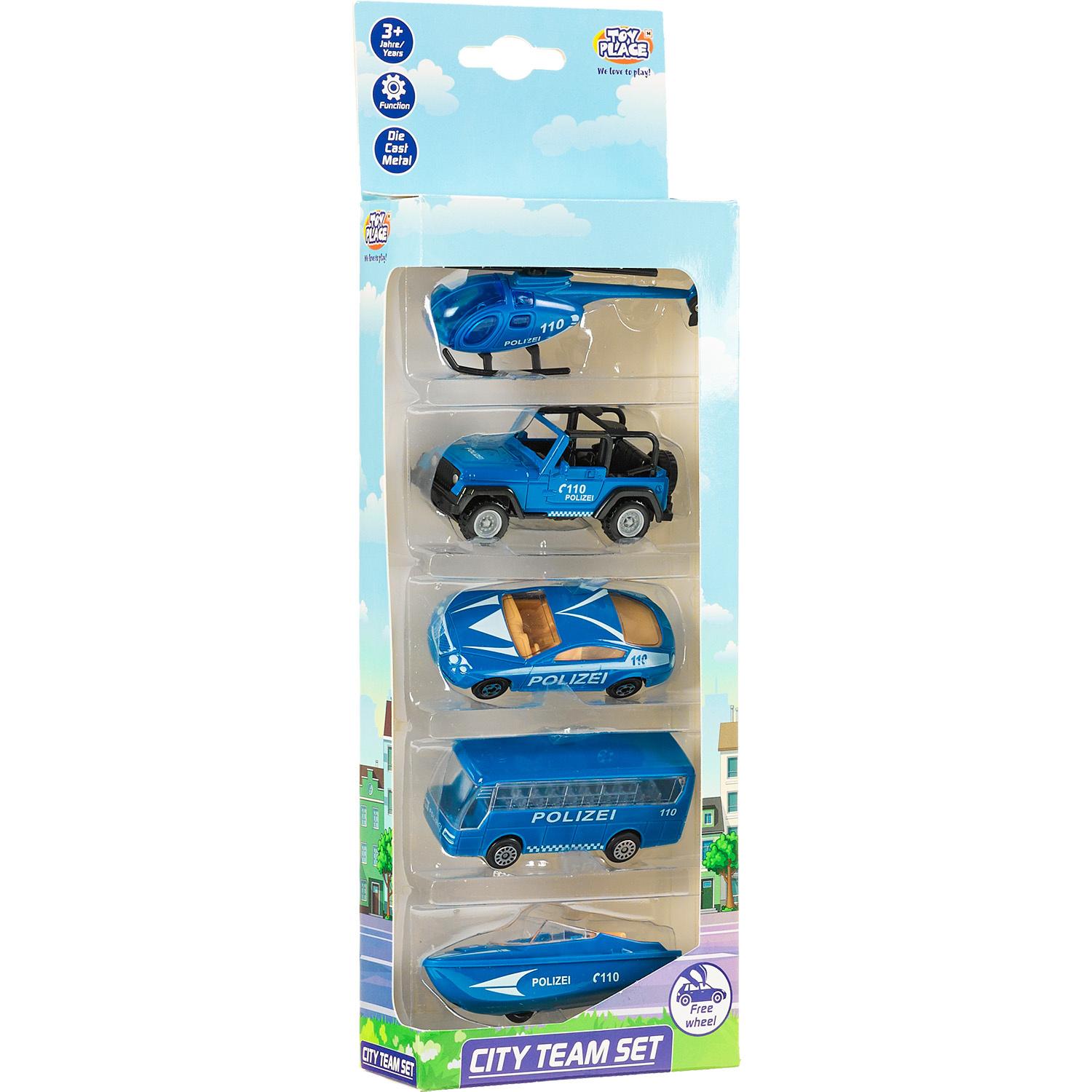 Produktbild Müller - Toy Place - City Team Set - 5 Fahrzeuge, 3-fach sortiert, 1 Stück 13 von 13