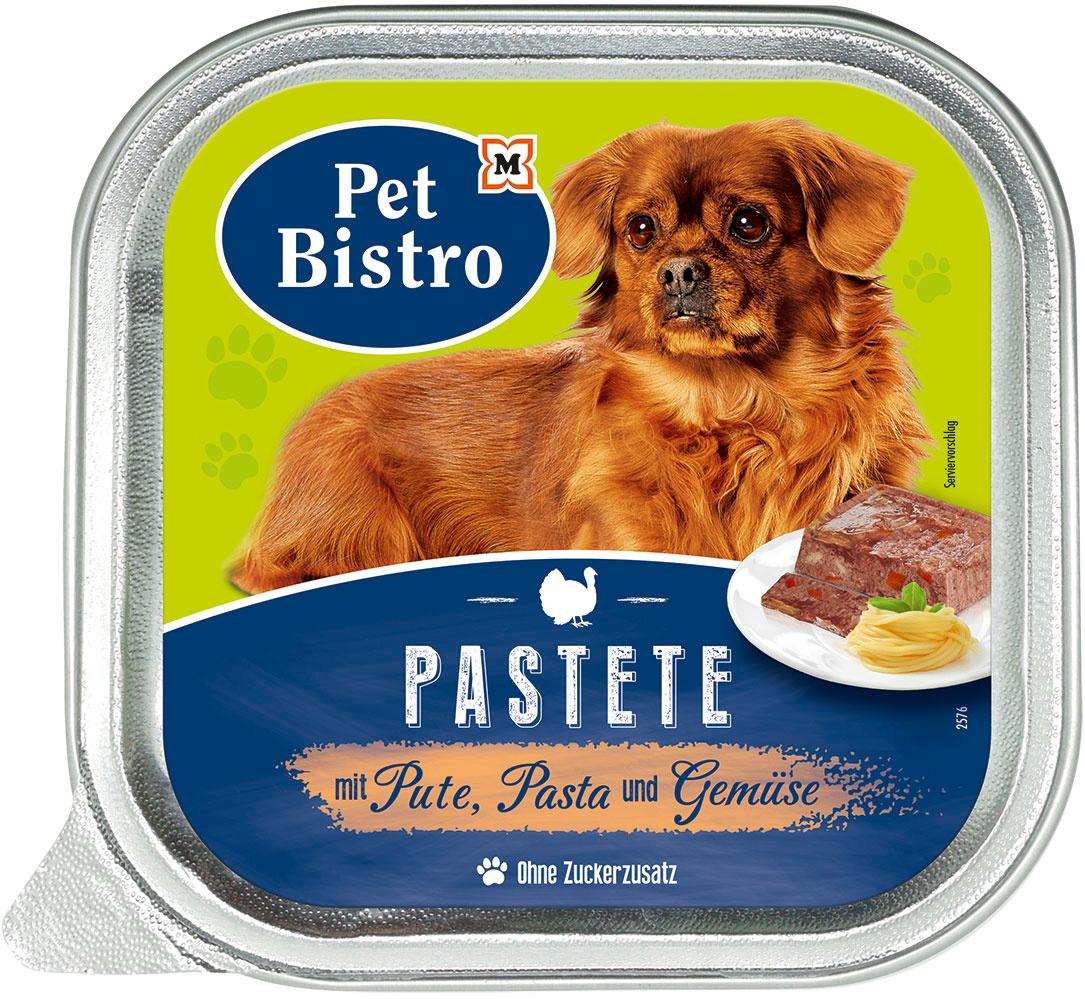 Pet Bistro Pastete Pute, Pasta und Gemüse