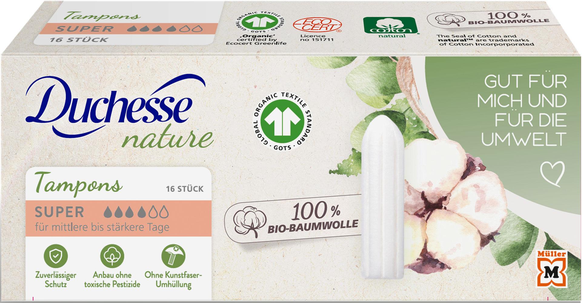 Duchesse Nature Tampons Super