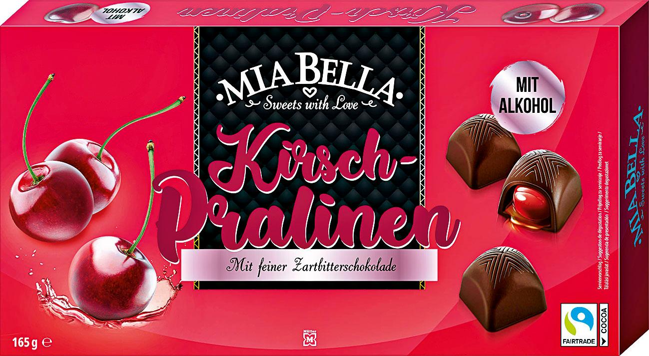 MIA BELLA Kirsch-Pralinen mit Alkohol