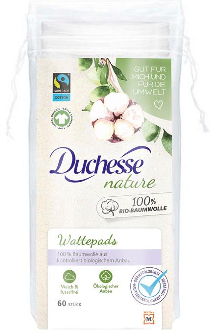 Duchesse Nature Wattepads, 60 Stück