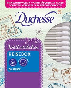 Duchesse Wattestäbchen Reisebox