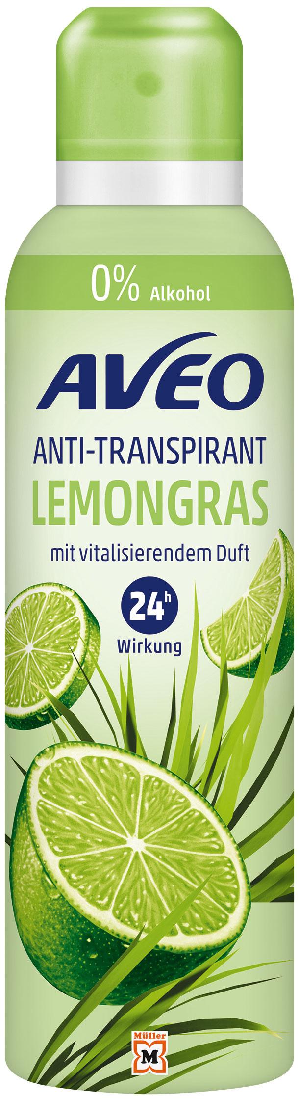 AVEO Anti-Transpirant Lemongras