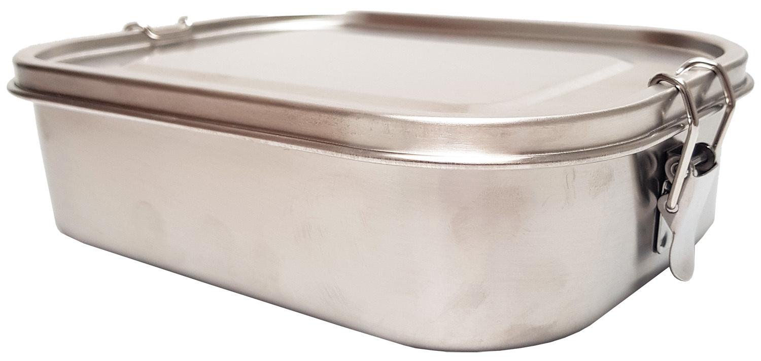 TRENDSHOP Lunchbox aus Edelstahl 1,4l