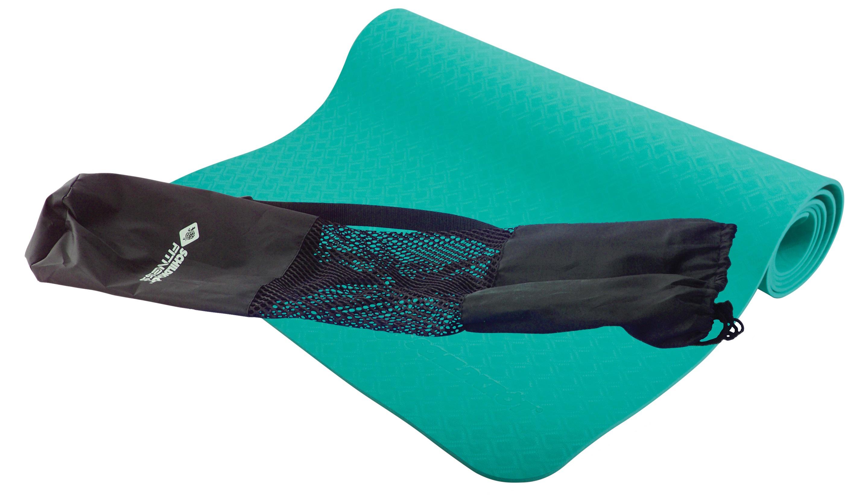 Produktbild Schildkröt-Fitness - Yogamatte 4mm Grün, im Carrybag 3 von 4