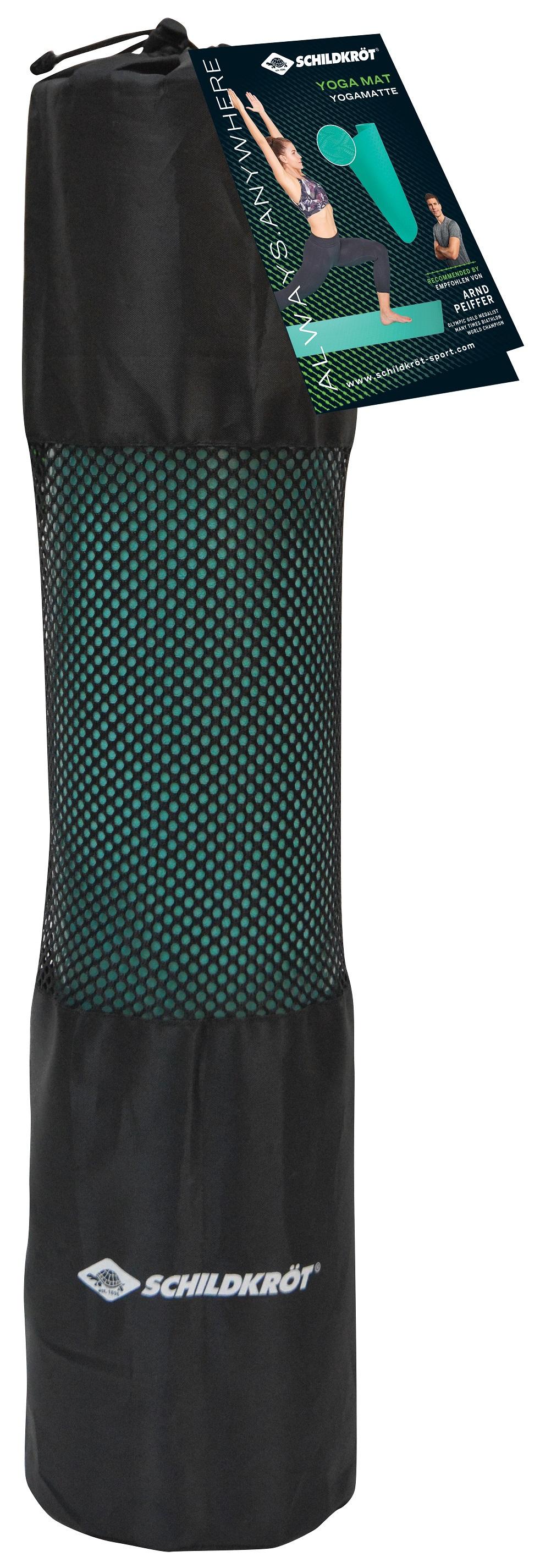 Produktbild Schildkröt-Fitness - Yogamatte 4mm Grün, im Carrybag 4 von 4