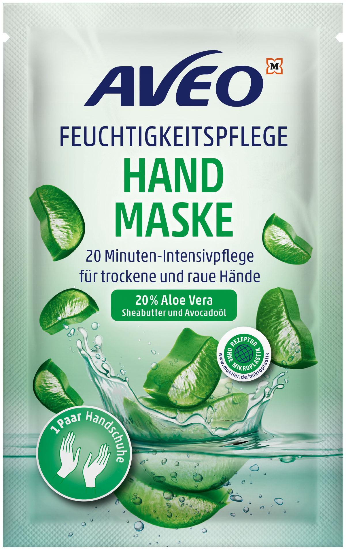 AVEO Feuchtigkeitspflege Handmaske