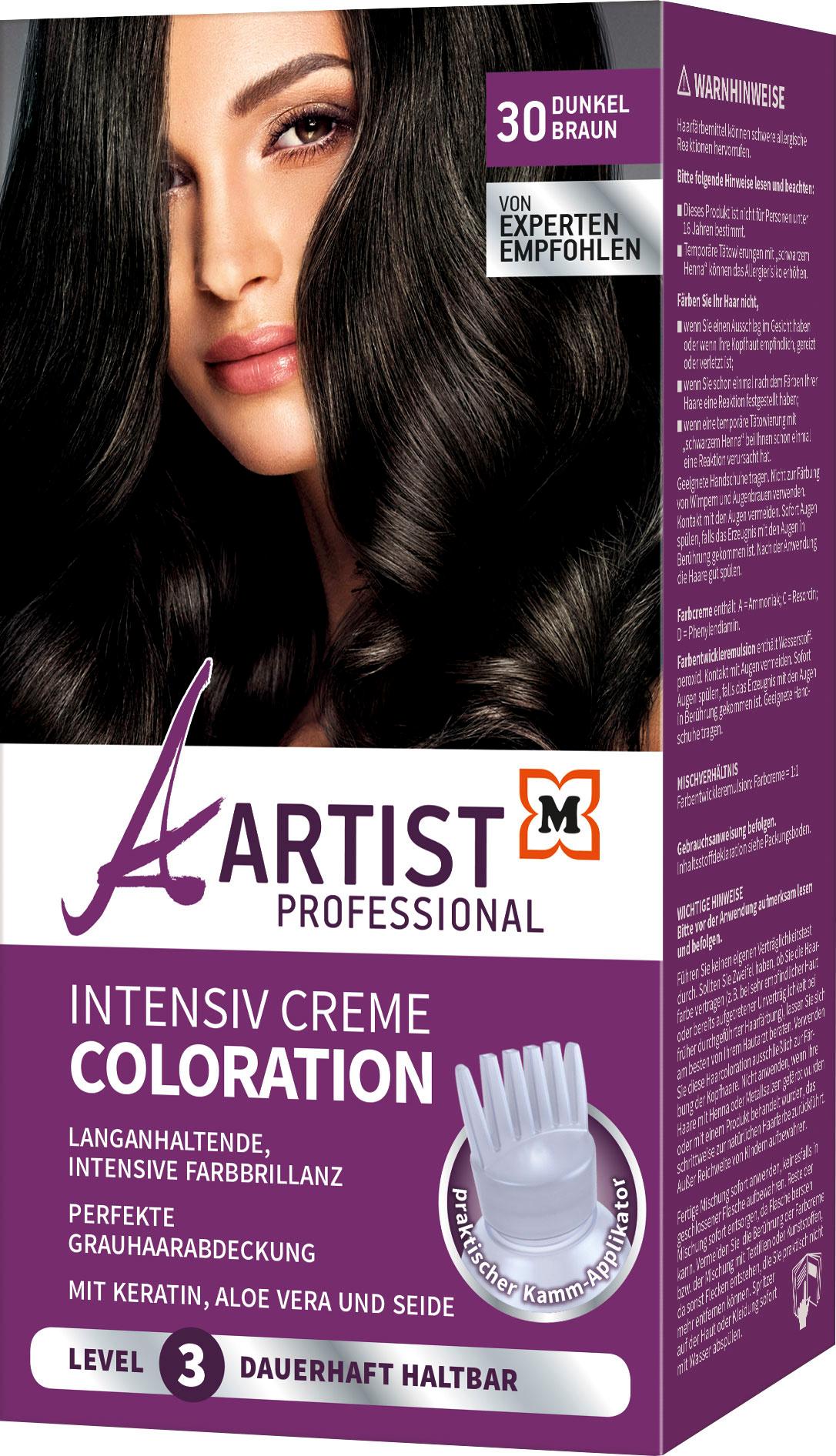 ARTIST Professional Intensiv Creme Coloration Level 3