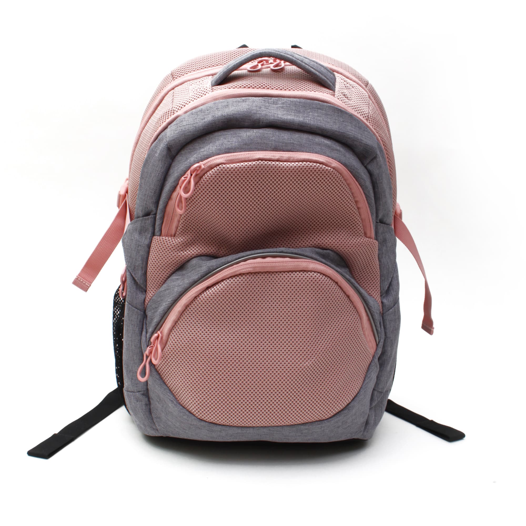 PAPERZONE Rucksack Mesh apricot/grau-melange