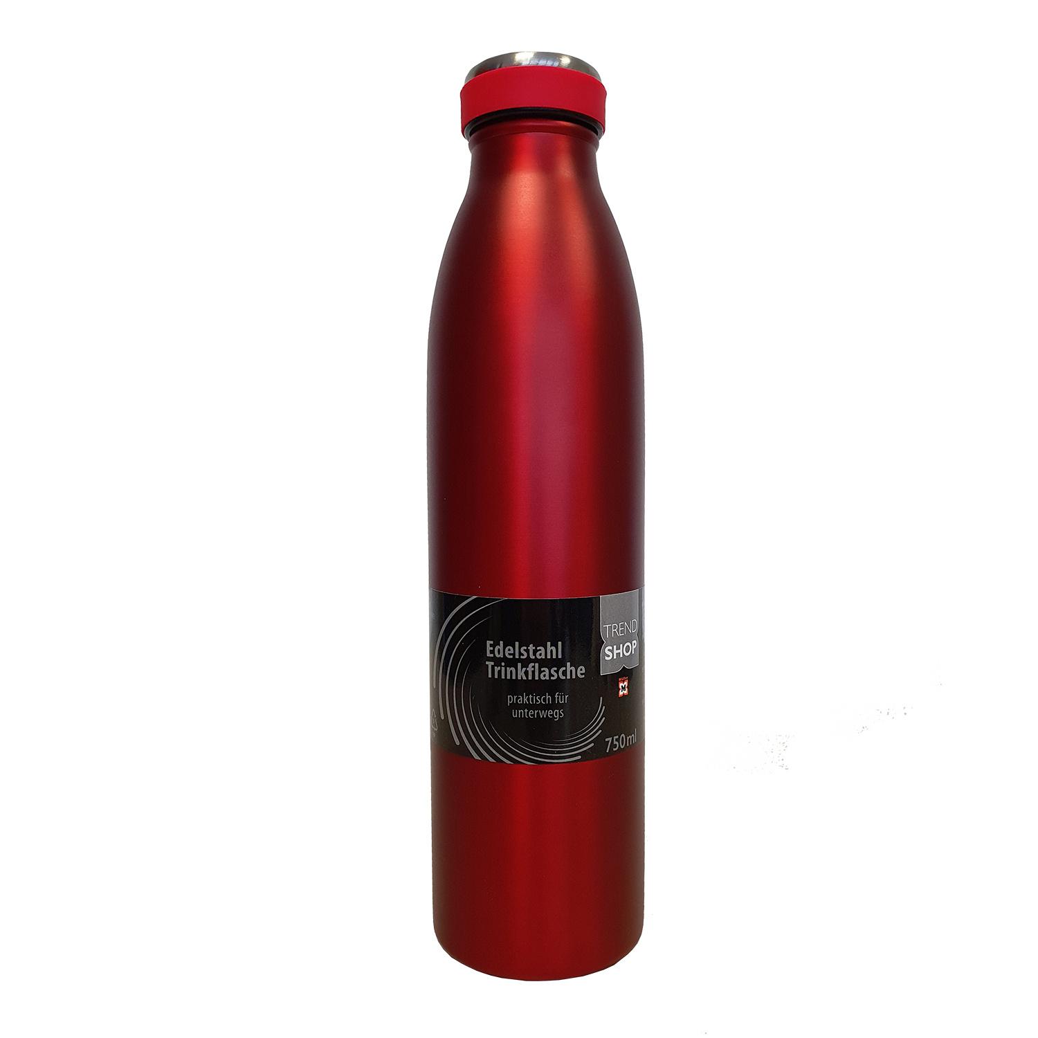 TRENDSHOP Isoliertrinkflasche 0,75l