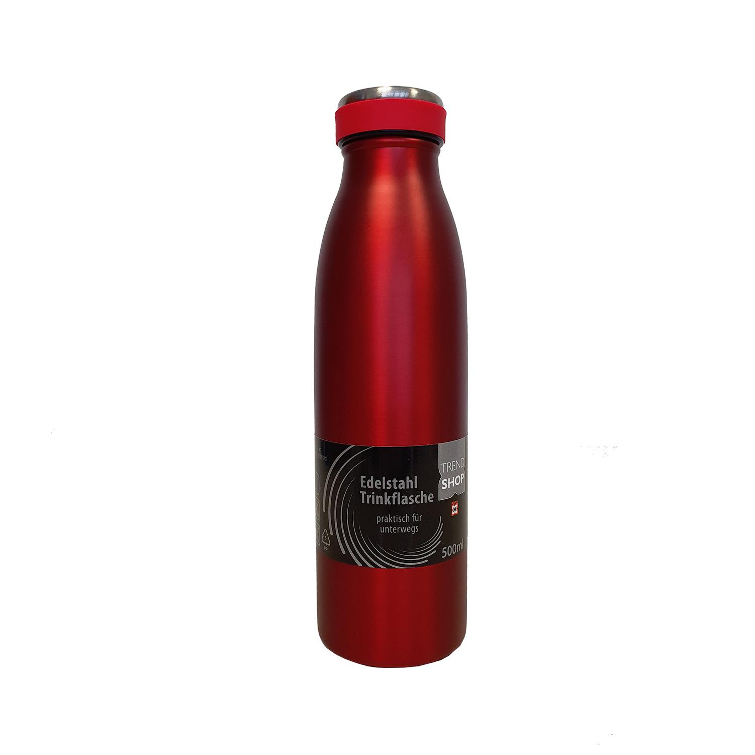TRENDSHOP Isoliertrinkflasche 0,5l