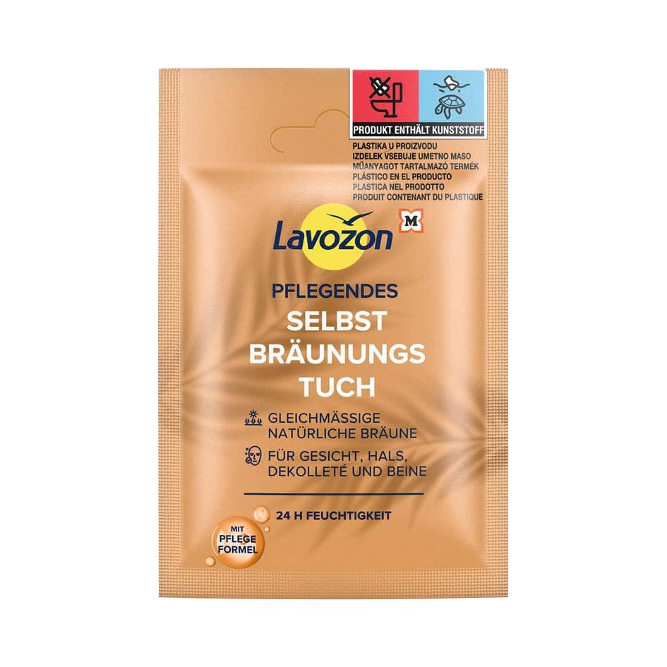 LAVOZON Selbstbräunungstuch 