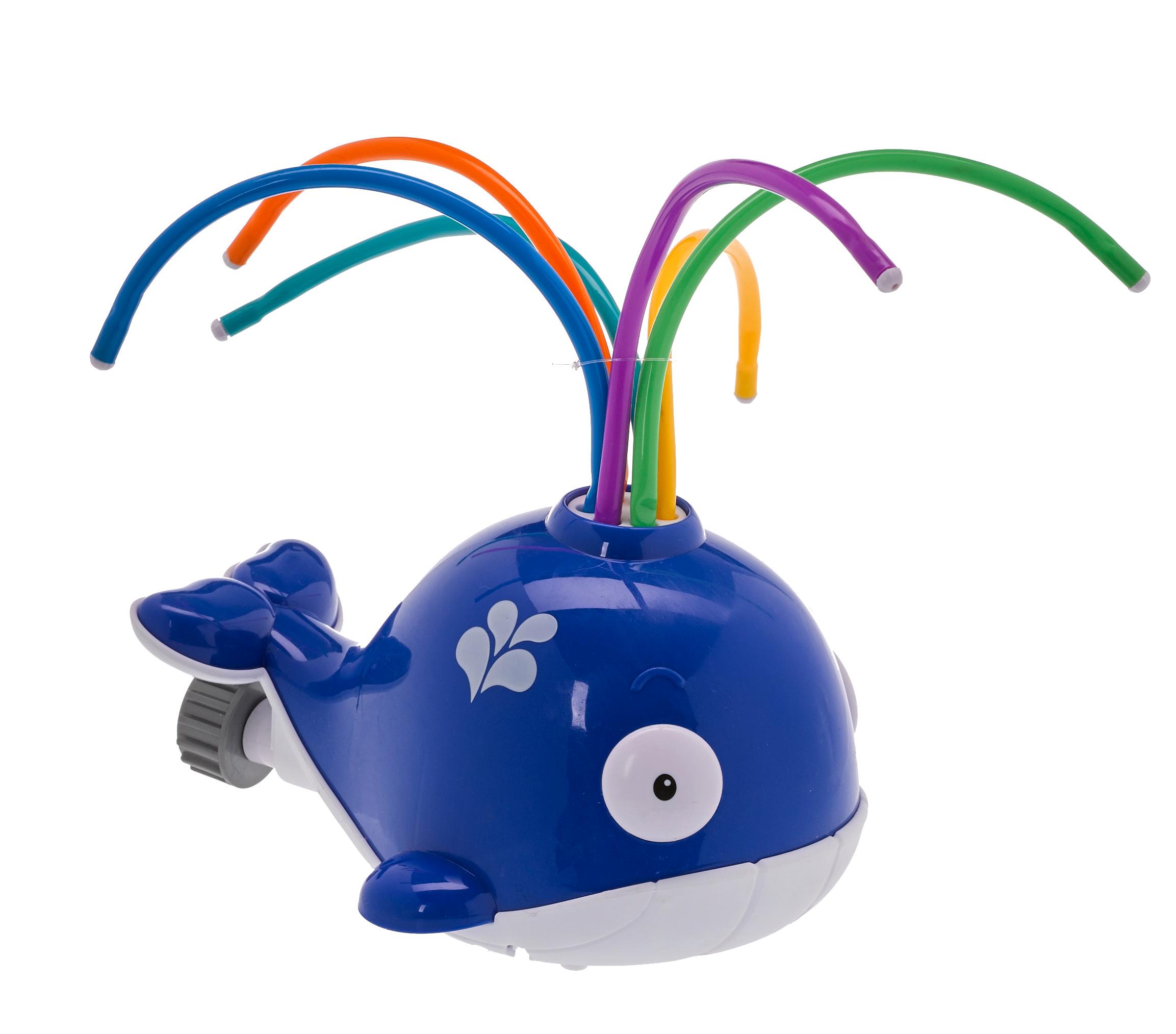 Produktbild Müller - Toy Place - Wassersprinkler Wal - mit Stecker für Standard-Gartenschlauch, 2-fach sortiert, 1 Stück, Wasserspielzeug 2 von 4